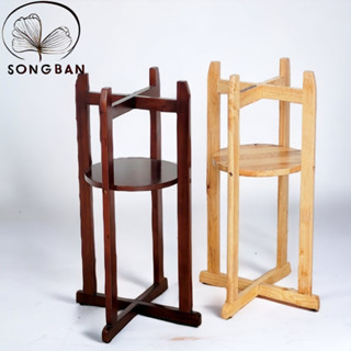 Kệ Gỗ Cao Su Để Bình Nước 20 Lít Nhiều Màu, Kệ Gỗ Trang Trí - Gỗ Song Bản