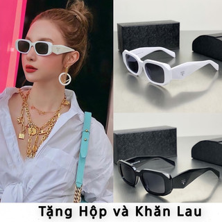 Kính mát pra’đa vuông nam nữ mix trendy nhiều màu xinh hottrend 2023