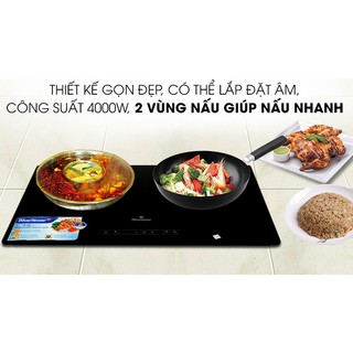 Bếp từ đôi Bluestone ICB-6818 4000W