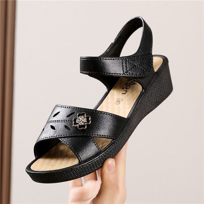 GIÀY QUAI HẬU CHO CÁC BÀ CÁC MẸ TRUNG NIÊN ĐI LỄ ,ĐI CHÙA