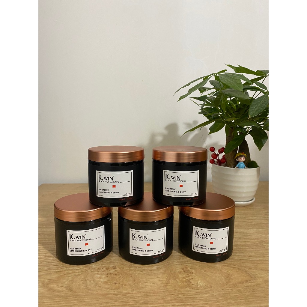 Kem Hấp Ủ Xả Phục Hồi Tóc Hư Tổn Siêu Mềm Mượt Kwin 500ml