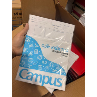 Giấy kiểm tra campus hàng chất lượng cao COMBO 3 tệp