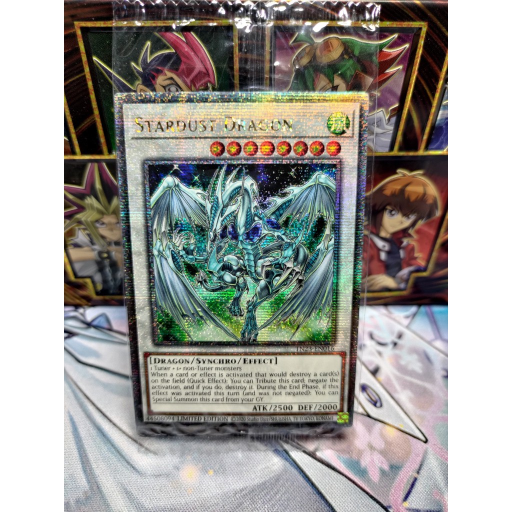 Thẻ bài Stardust Dragon - TN23-EN016 - Quarter Century Rare 1st Edition