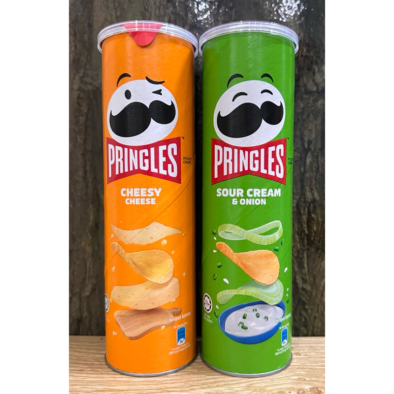 Khoai Tây Pringles Malaysia Lon 134g