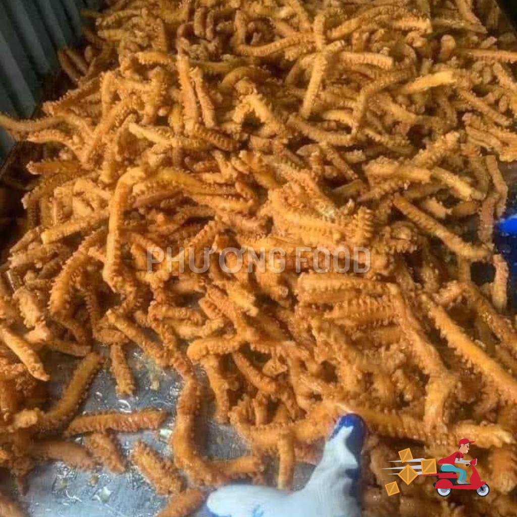 Quẩy Đường Gừng, Quẩy Sâu, Quẩy Sâu Đường, Quẩy Chân Rết, Quẩy Giòn Rụm, Thơm Ngon Mùi Gừng