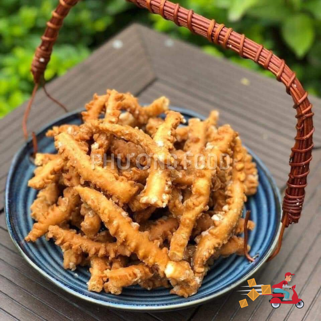 Quẩy Đường Gừng, Quẩy Sâu, Quẩy Sâu Đường, Quẩy Chân Rết, Quẩy Giòn Rụm, Thơm Ngon Mùi Gừng