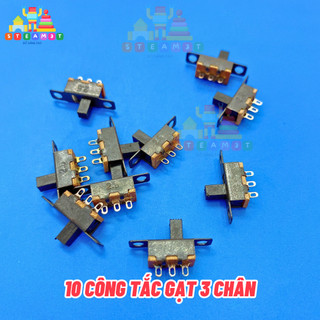 10 cái công tắc gạt 3 chân 2 chế độ 1P2T - LK0158