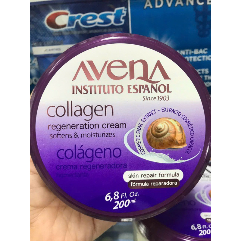 Kem dưỡng da Avena Collagen Mỹ 200ml