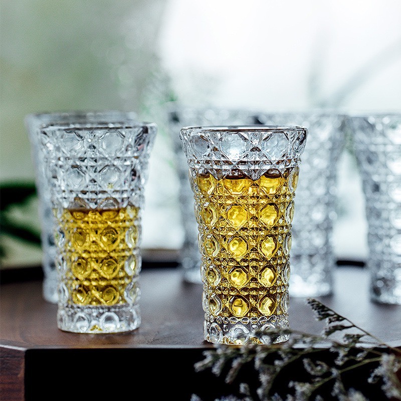 Sẵn Set 6 ly rượu thuỷ tinh cao cấp siêu sang