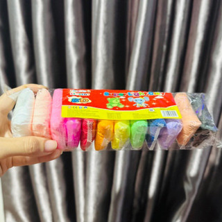Combo đất sét tự khô 12 màu/ trắng