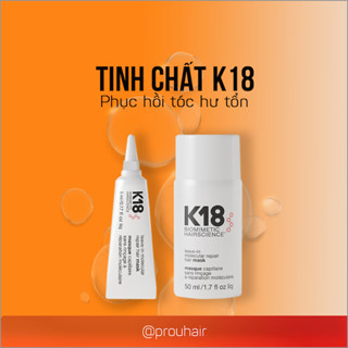 K18 - Mặt nạ không xả phục hồi cấu trúc tóc hư tổn trong 4 phút.