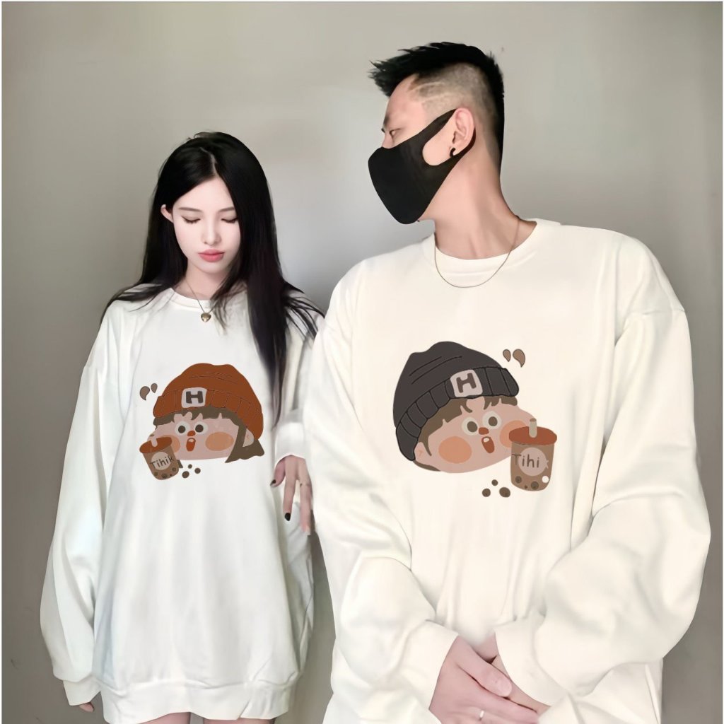 Áo khoác hoodie nỉ bông form Rộng Nam Nữ Unisex local brand hàn quốc cute dễ thương L66