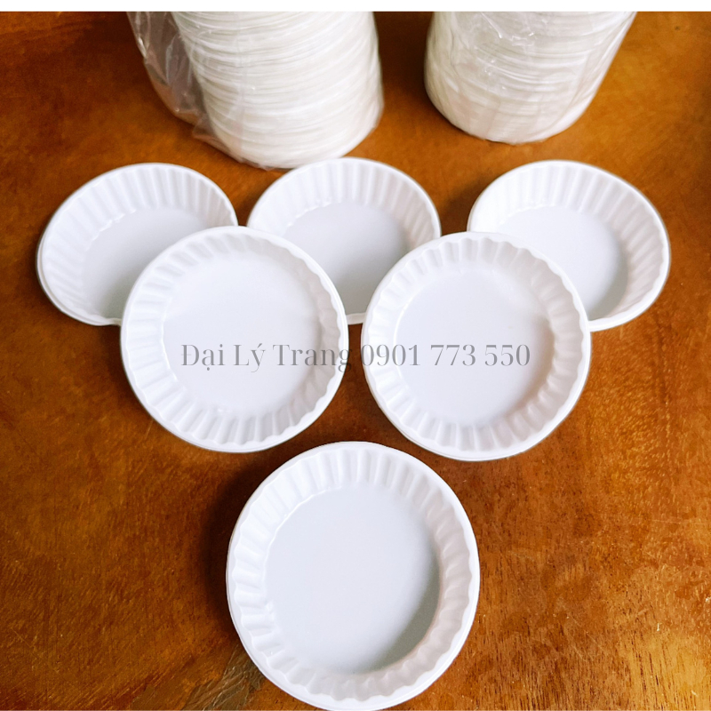 100 chén tương trắng đựng tương , muối , nước sốt giá rẻ