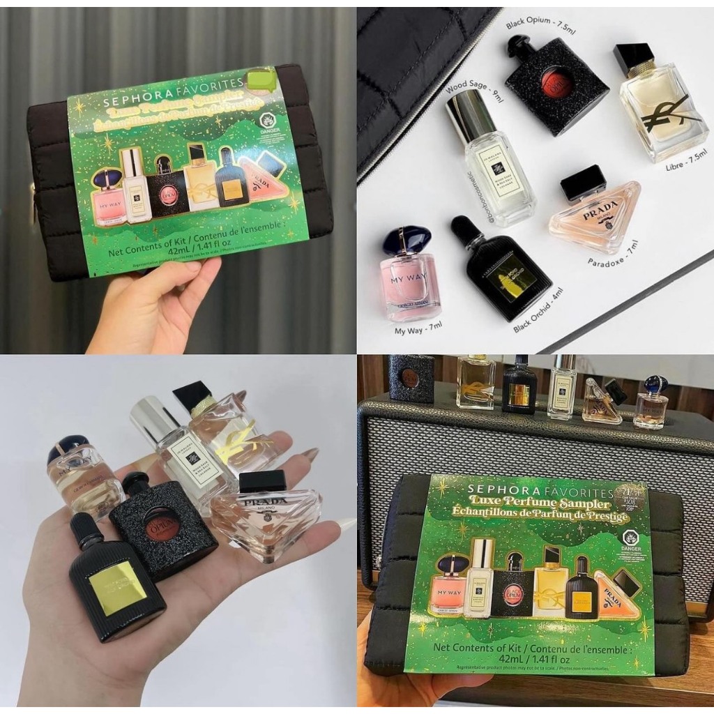 Set Nước Hoa Mini Sephora Favourites Luxe Perfumw Sampler