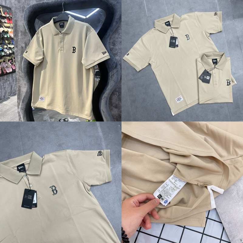 Polo New Era New York Yankees Xám * Polo Xám 13718756 - New Era Chính Hãng Full Tem Tag Hàng Nhập Khẩu