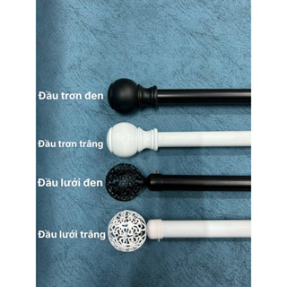 Đầu chụp thanh treo rèm cửa cao cấp (1 cái) decor phòng xinh xắn - MÀN CỬA NGỌC CHÂU