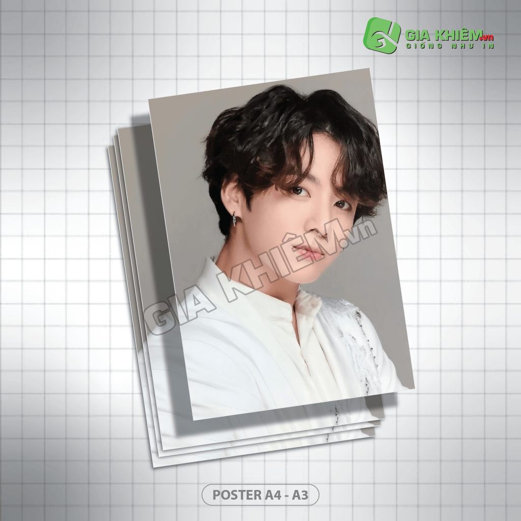 Poster BTS size A4  - A3