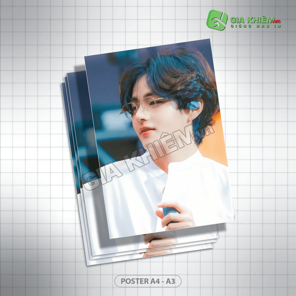 Poster BTS size A4  - A3