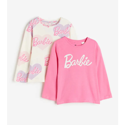 Set 2 áo bé gái HM