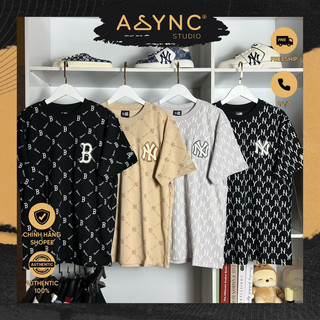 (Auth) Áo Thun New Era x MLB Monogram Ny Boston CODE: 13573979 - 13535168 - 13535169 - 19500182 - Async Studio
