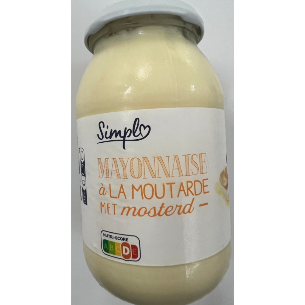 Sốt Mayonaise hiệu simple a la moutard maurel by lesieur maurel 470g