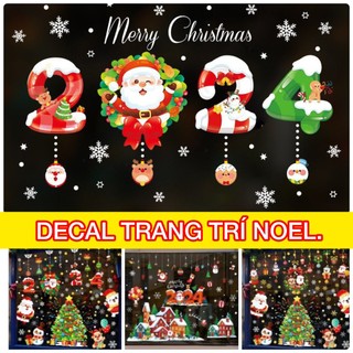 ❤️ TRANH DÁN TƯỜNG TRANG TRÍ NOEL [FREE SHIP]