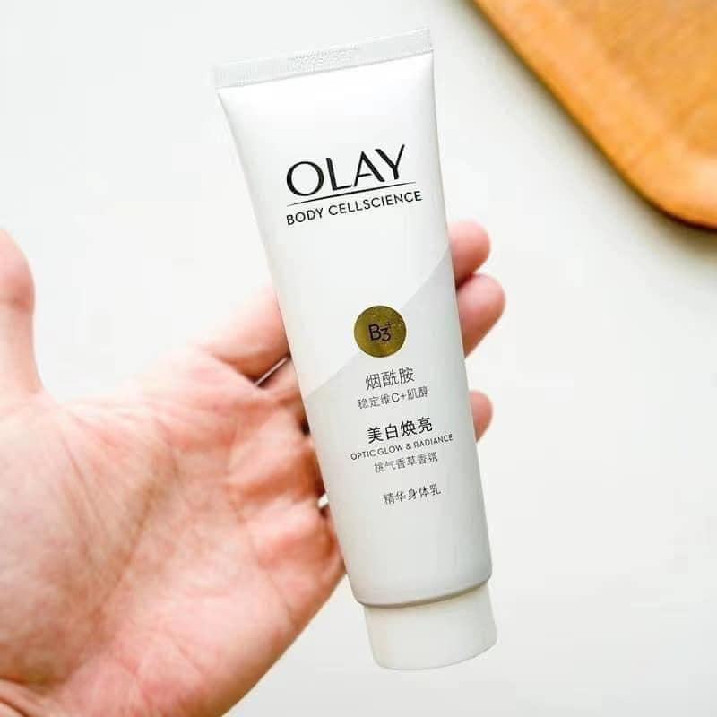 Dưỡng Thể Trắng Da Olay Body Cellscience B3+ Optic Glow & Radiance Body Lotion 85ml/250ml