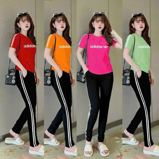 Sét bộ dài nữ thun cotton thêu cao cấp