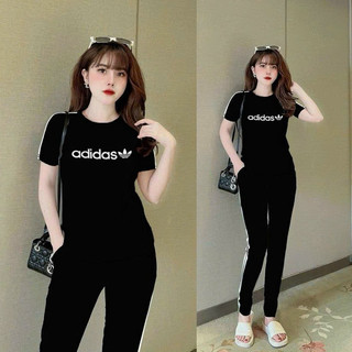 SÉT BỘ DÀI NỮ THUN COTTON THÊU CAO CẤP