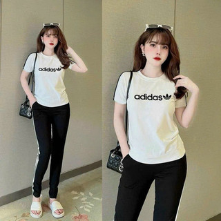 SÉT BỘ DÀI NỮ THUN COTTON THÊU CAO CẤP