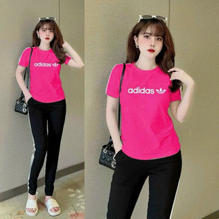 SÉT BỘ DÀI NỮ THUN COTTON THÊU CAO CẤP