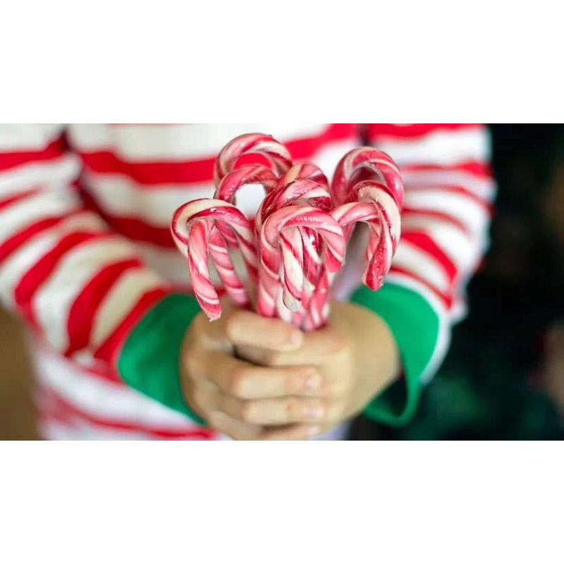 Kẹo gậy Noel 10 Pack Peppermint Flavour Candy Canes 150g