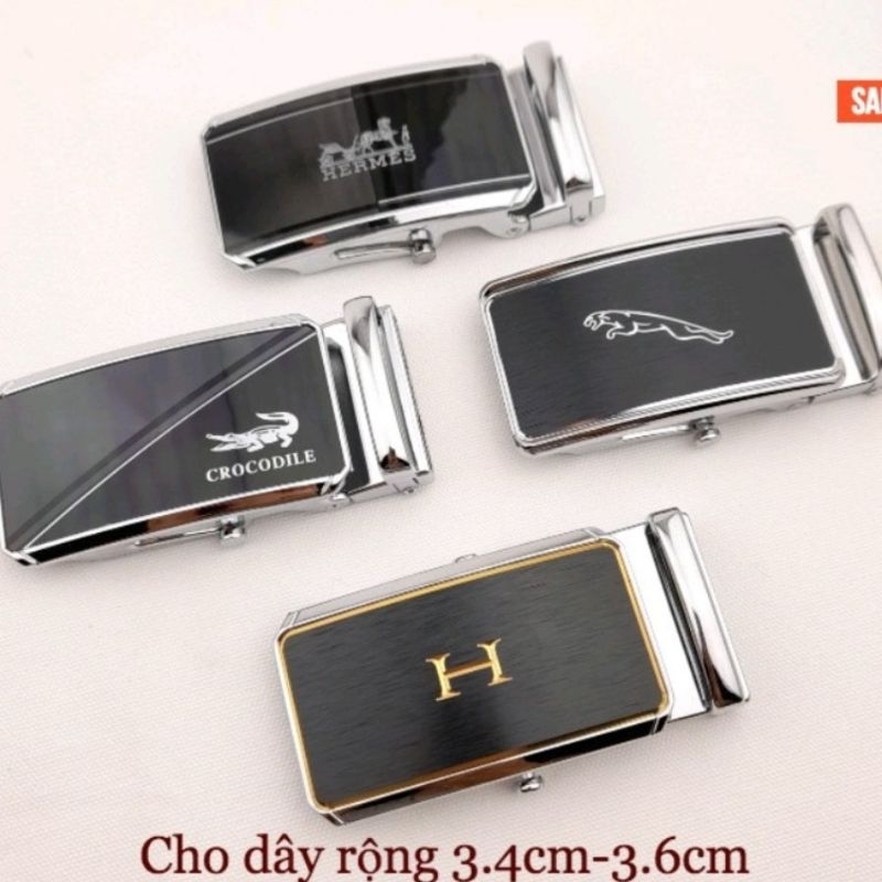 Khóa Thắt Lưng Dùng Cho Dây 3.4 - 3.6 Cm Mạ Hợp Kim Chống Gỉ Khóa Con Năn