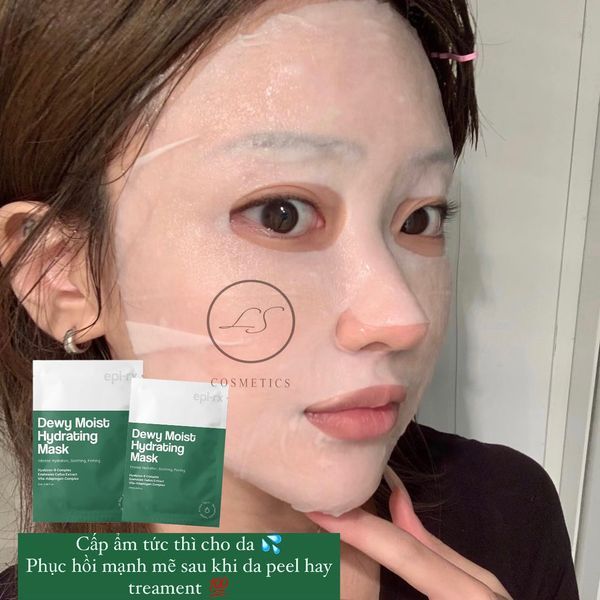 Mặt nạ cấp ẩm phục hồi từ nhà EPI-RX Epi-rx Dewy Mask LS