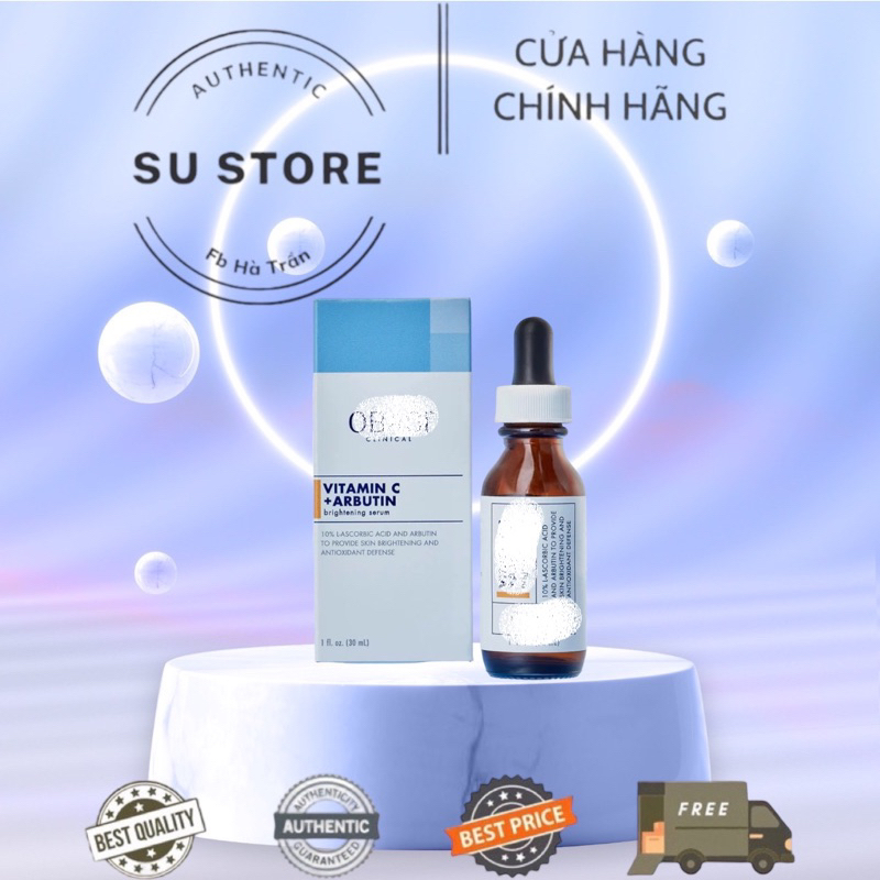 Serum dưỡng sáng vitamin c 30ml fullbox