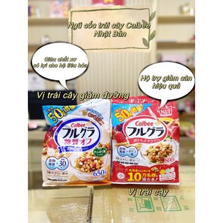 Ngũ cốc dinh dưỡng trái cây calbee