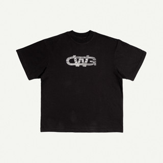 TAPE TEE BLACK  / Áo Thun Tay Ngắn Tape Màu Đen / Oversized Boxy Fit / GAMBLE WORLDWIDE