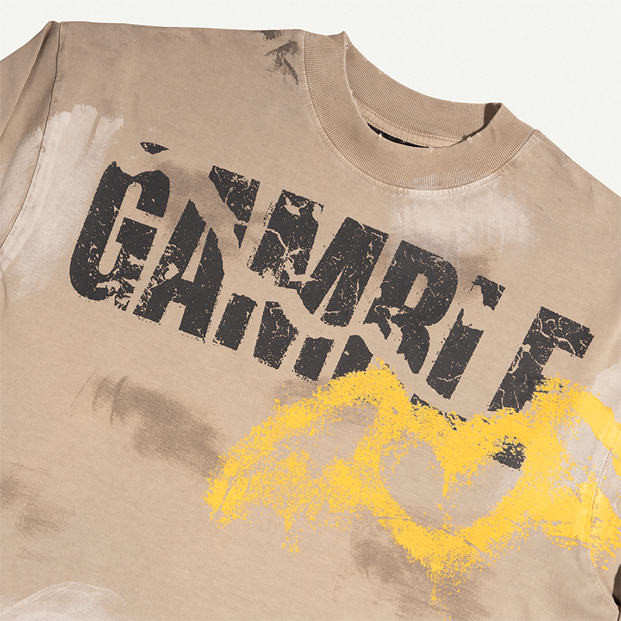 GAMBLING TEE  / Áo Thun Tay Dài Gambling / Oversized Boxy Fit / GAMBLE WORLDWIDE