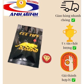 ĐẦU CƠ BIDA DIAMOND x PREDATOR RAINBOW CUE TIPS