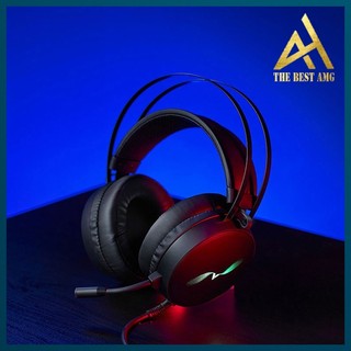 Tai nghe chụp tai máy tính có mic led rgb rapoo vh310 - tai nghe headphone vi tính pc có dây âm thanh cực hay