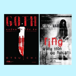 Sách - combo goth những kẻ hắc ám - ring vòng tròn ác nghiệt - nnb