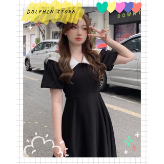 BIGSIZE Đầm đen dài bigsize - đầm tiểu thư bigsize - đầm đen bigsize - đầm dài bigsize