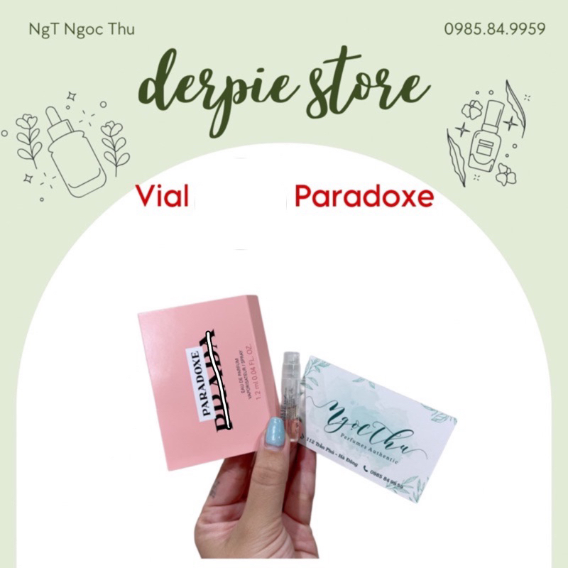 Vial nước hoa nữ Paradoxe EDP 1.2ml