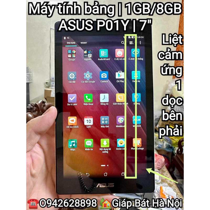 Máy tính bảng ASUS P01Y