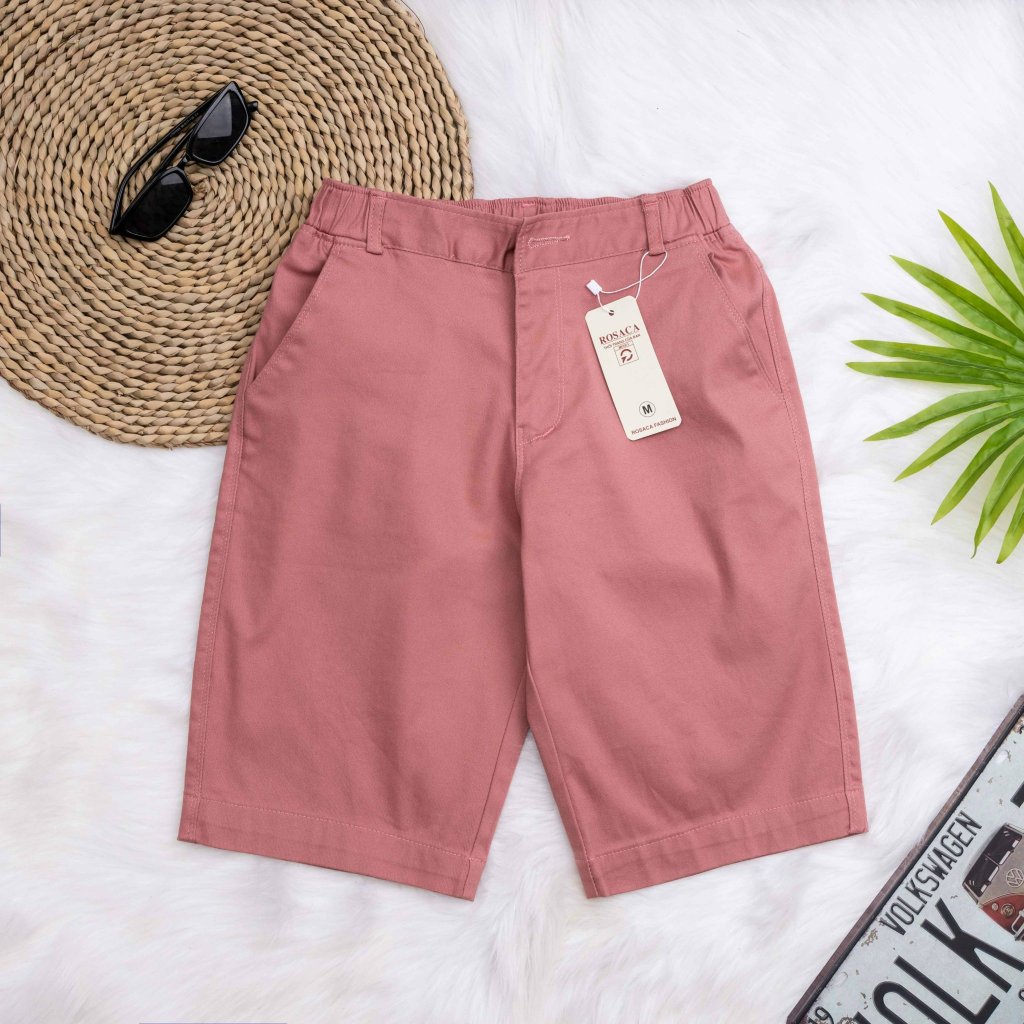 QUẦN LỬNG NGANG GỐI KAKI NỮ VẢI TỐT THOÁNG KHÍ, MẶC MÁT MẺ