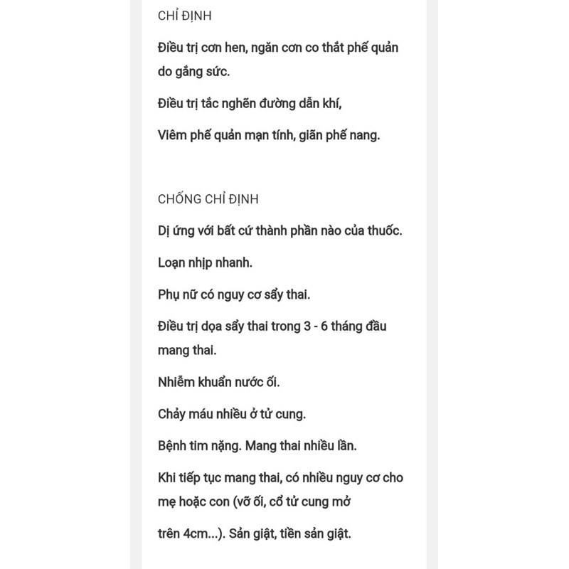 Salbutamol sulphate 2mg hộp 250v