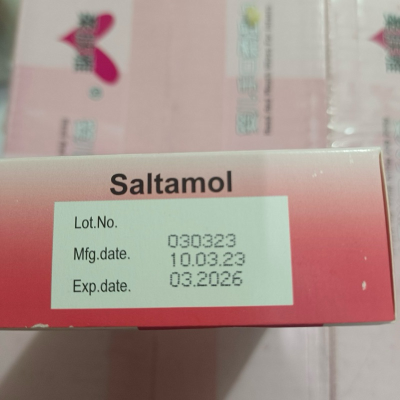 Salbutamol sulphate 2mg hộp 250v