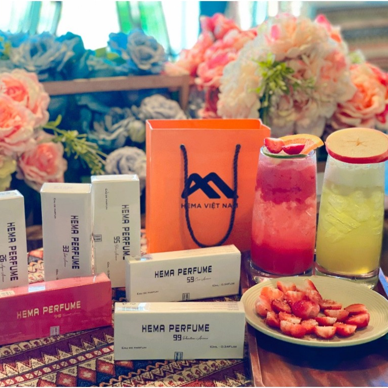 Nước Hoa HEMA PERFUME chính hãng nhà Hema lưu hương quyết rũ cá tính cả ngày, dòng nước hoa cao cấp cho cả Nam và Nữ