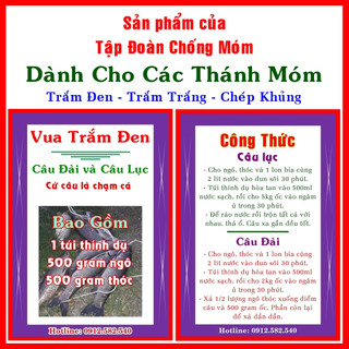 Vua Trắm Đen, Câu là chạm. Nhẹ nhàng cắt móm