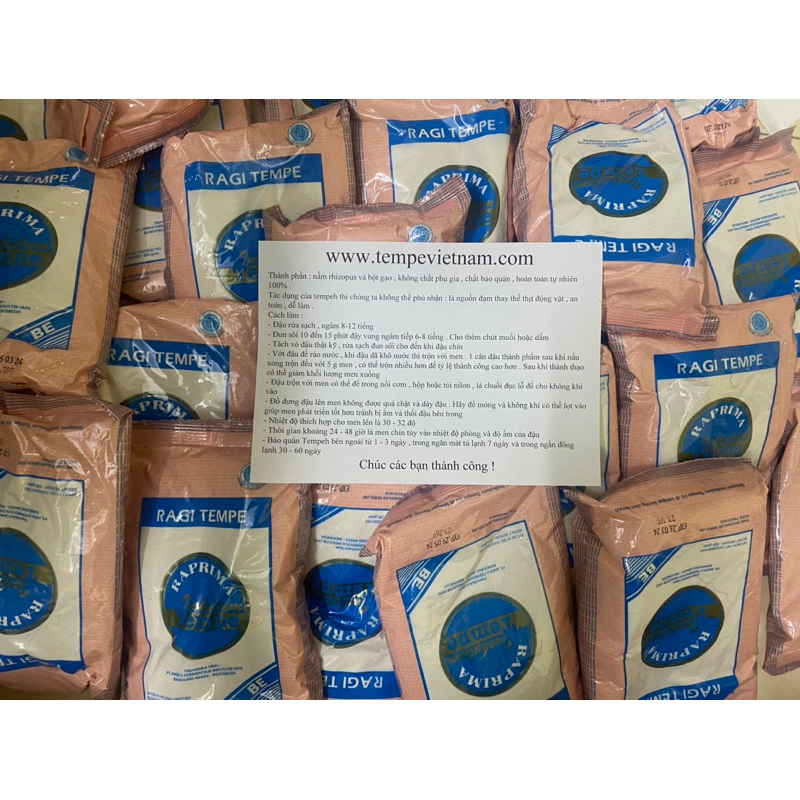 Men Tempeh nhập khẩu INDONESIA